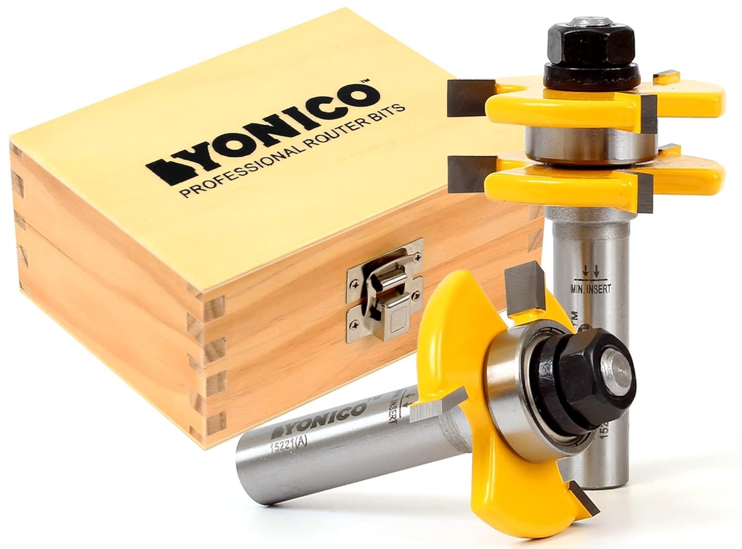 Tongue and Groove Router Bits Set